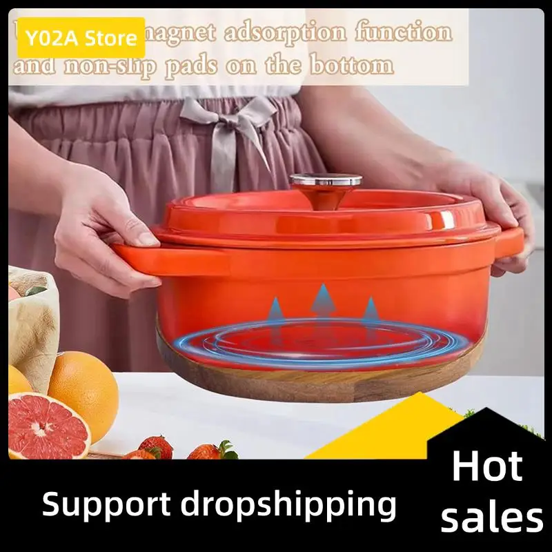 Y02A 3Pcs Magnetic Pot Coasters, Non-Slip Magnetic Pot Holders For Hot Pots And Pans
Y02A 3Pcs Magnetic Pot Coasters, Non-Slip Magnetic Pot Holders For Hot Pots And Pans