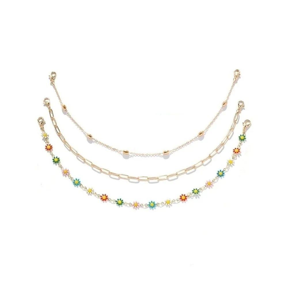 3pcs/Set Hip Hop Detachable Cap Charms Pearl Flower DIY Hat Chain Leaves Alloy Stainless Steel Rolo Chain Daily
3pcs/Set Hip Hop Detachable Cap Charms Pearl Flower DIY Hat Chain Leaves Alloy Stainless Steel Rolo Chain Daily