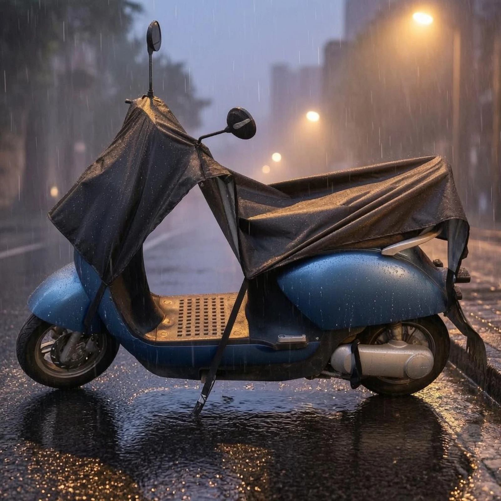 Full Coverage Scooter Cover Waterproof Scooter Cover Motorcycle Tarp Silver-Coated Outdoor Gear Sun-Blocking
Full Coverage Scooter Cover Waterproof Scooter Cover Motorcycle Tarp Silver-Coated Outdoor Gear Sun-Blocking