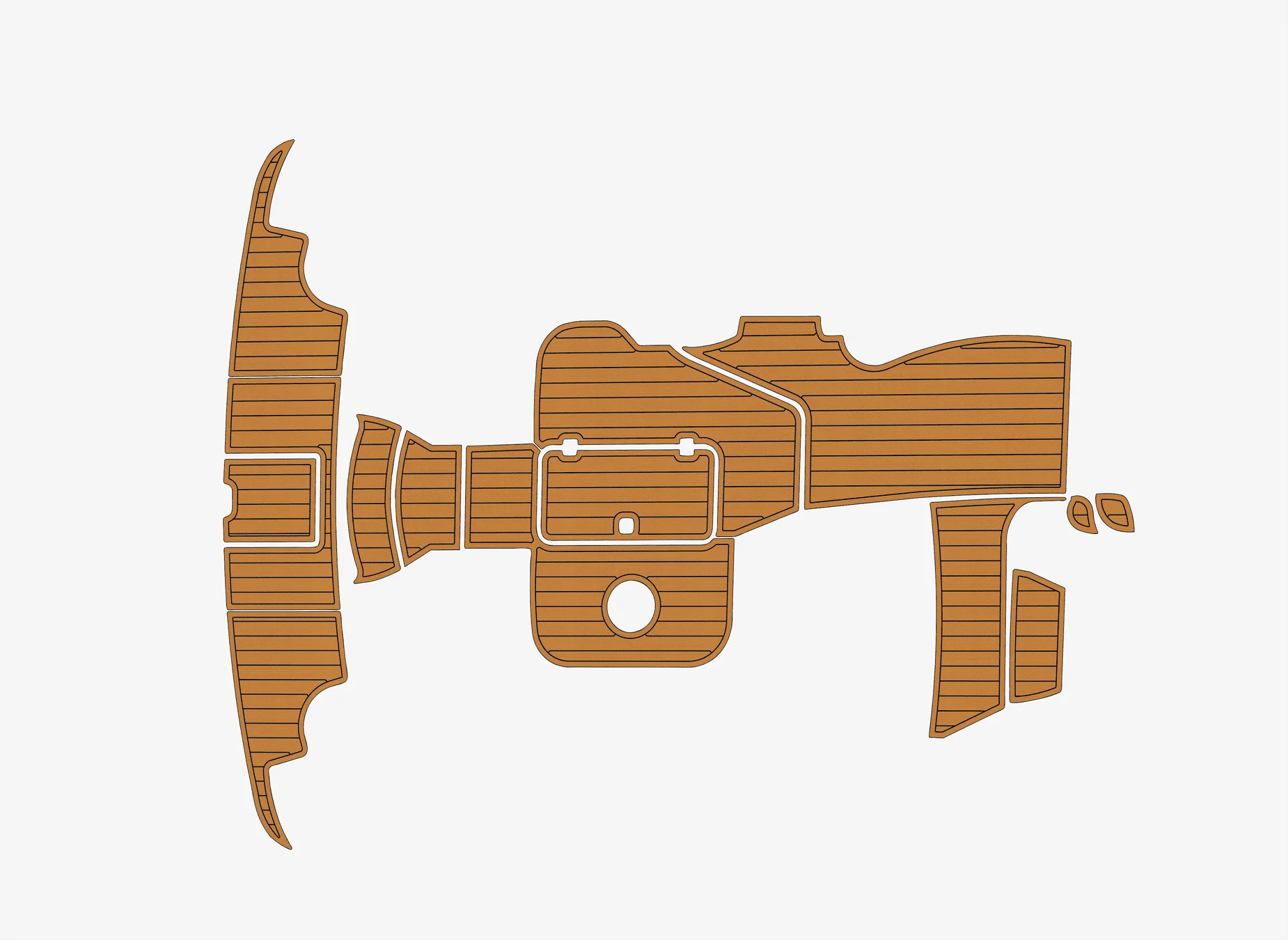 1999 Doral 360 SE 1/4 дюйма, 6 мм, пена EVA, нескользящий морской коврик из тикового дерева, морской коврик, ковер цвета морской волны, морской пол
1999 Doral 360 SE 1/4 дюйма, 6 мм, пена EVA, нескользящий морской коврик из тикового дерева, морской коврик, ковер цвета морской волны, морской пол