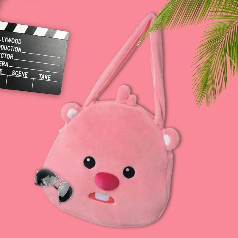 Милая плюшевая сумка на плечо Kawaii Loopy, сумка-тоут с персонажем мультфильма, мягкая сумка через плечо большой вместимости для девочек, аксессуары, подарки
Милая плюшевая сумка на плечо Kawaii Loopy, сумка-тоут с персонажем мультфильма, мягкая сумка через плечо большой вместимости для девочек, аксессуары, подарки