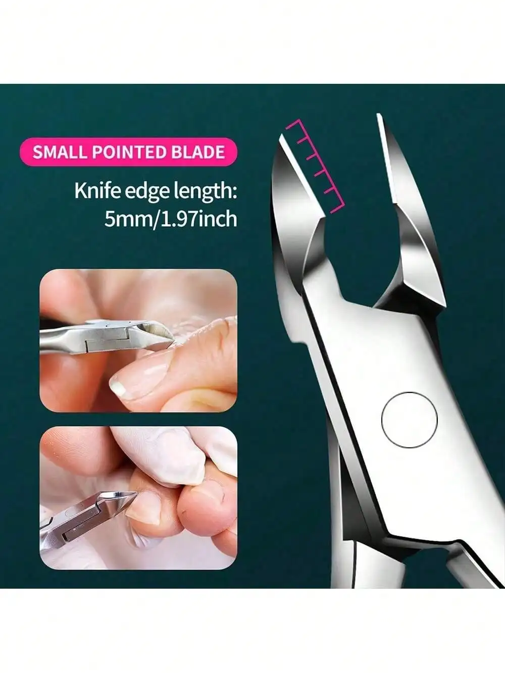 3 Pieces Of Professional Cuticle Trimmer, Dead Skin Pliers, Nail Cuticle Cutter, Stainless Steel Cuticle Pliers With Sharp Blade
3 Pieces Of Professional Cuticle Trimmer, Dead Skin Pliers, Nail Cuticle Cutter, Stainless Steel Cuticle Pliers With Sharp Blade