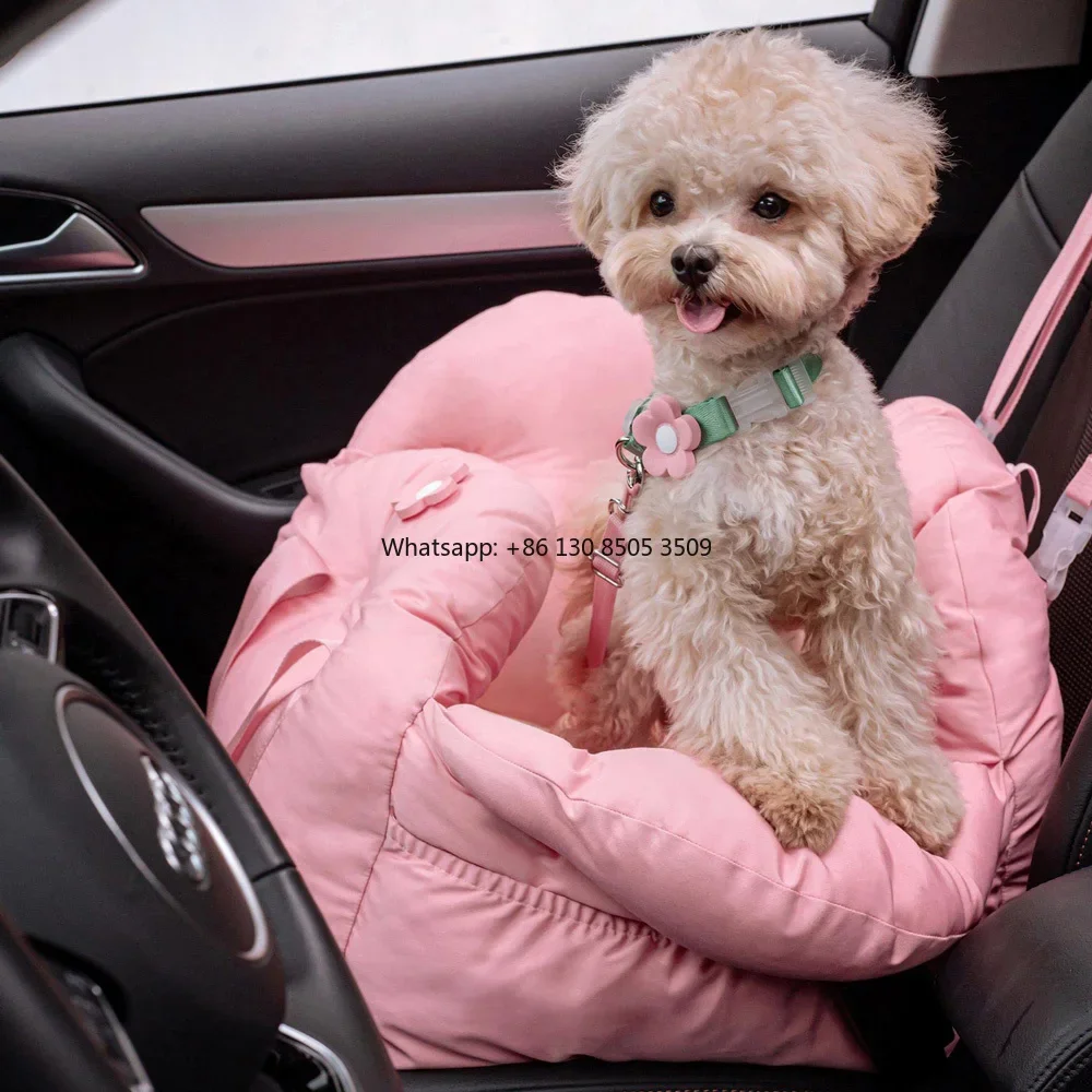 Manufacturer Wholesale Custom logo Pink Luxury Portable Carrier Pet Dog Car Seat Bed
Manufacturer Wholesale Custom logo Pink Luxury Portable Carrier Pet Dog Car Seat Bed