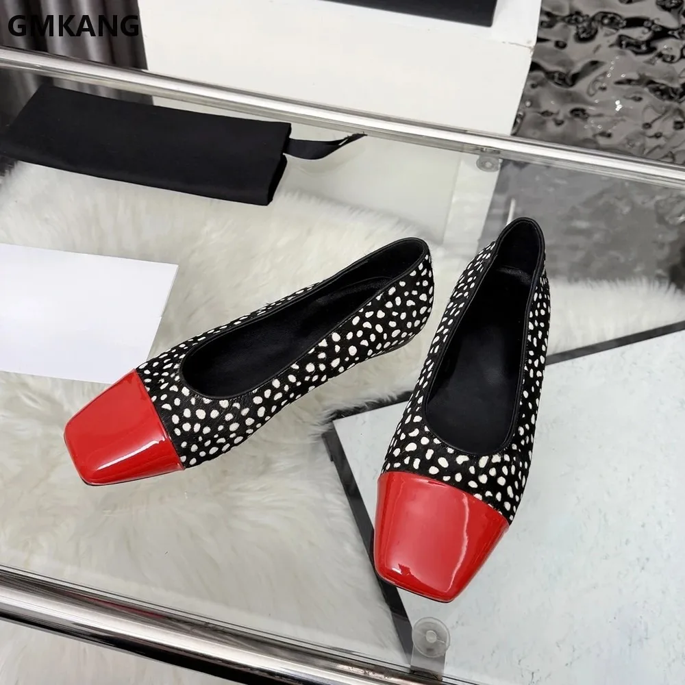 Women’s Square Toe Low Heel Flats, Soft Mohair Contrast Leopard Print, Casual Slip-On Walking Shoes, Versatile Multi-Color
Women’s Square Toe Low Heel Flats, Soft Mohair Contrast Leopard Print, Casual Slip-On Walking Shoes, Versatile Multi-Color