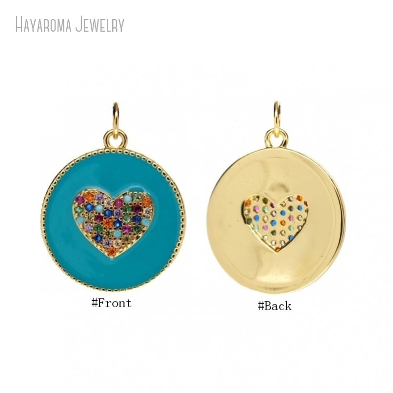 10Pcs Pendant Gift For Her Jewelry Invisible Setting Copper Enamel Metal Cubic Zirconia Wholesale Gold Color Charms PM47161
10Pcs Pendant Gift For Her Jewelry Invisible Setting Copper Enamel Metal Cubic Zirconia Wholesale Gold Color Charms PM47161