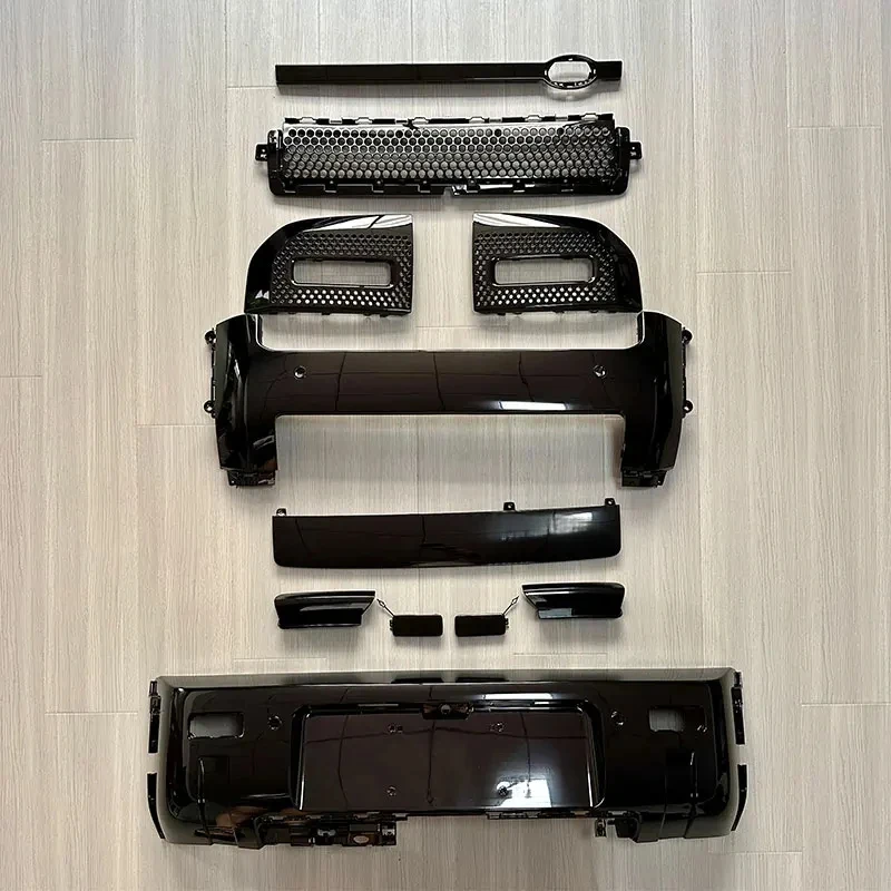 for 2020 Newest Model Front And Rear Bumper Kit 90/110/130 Style Auto Body Parts Gloss Black Car Body Kit
for 2020 Newest Model Front And Rear Bumper Kit 90/110/130 Style Auto Body Parts Gloss Black Car Body Kit