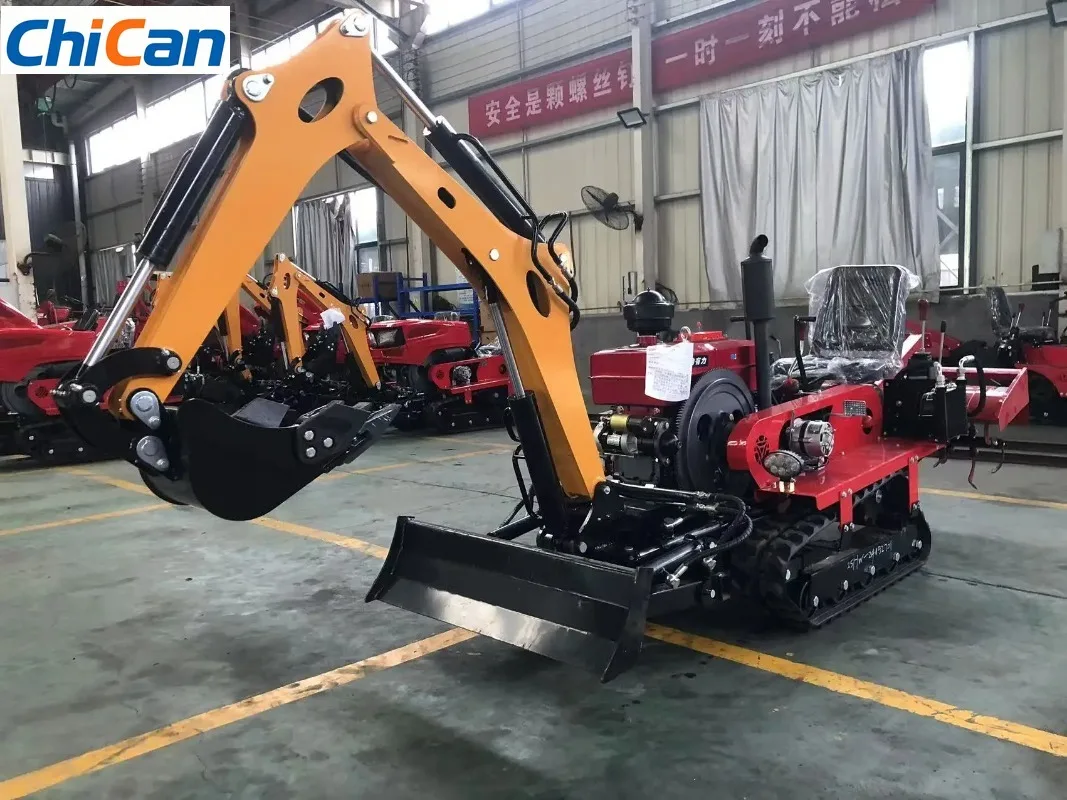 【Upgraded】Customization EPA Euro V Multi-Function Compact Tractor with Excavator 25HP Crawler Tractor Cultivator
【Upgraded】Customization EPA Euro V Multi-Function Compact Tractor with Excavator 25HP Crawler Tractor Cultivator