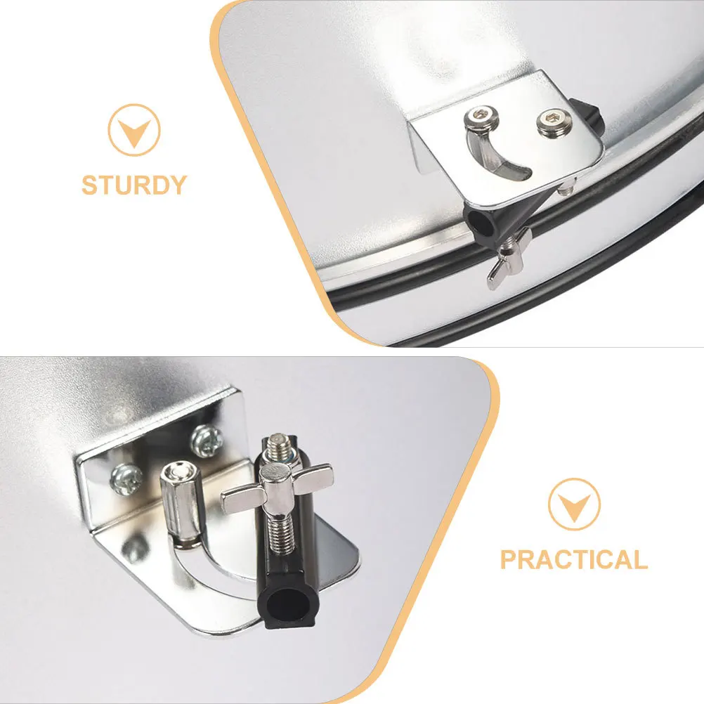 2Pcs Metal Drum Strap Fixing Screw Sturdy Snare Drum Buckle Bracket for Convenient Secure Drumming Strap Buckle
2Pcs Metal Drum Strap Fixing Screw Sturdy Snare Drum Buckle Bracket for Convenient Secure Drumming Strap Buckle