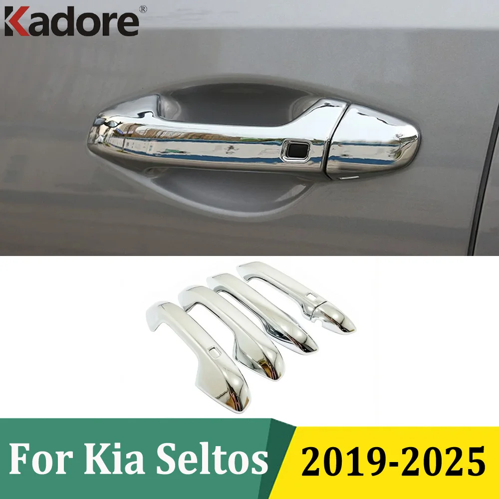 For Kia Seltos 2019 2020 2021 2022 2023 2024 2025 ABS Carbon Fiber Side Door Handle Cover Trims Sticker Car Exterior Accessories
For Kia Seltos 2019 2020 2021 2022 2023 2024 2025 ABS Carbon Fiber Side Door Handle Cover Trims Sticker Car Exterior Accessories