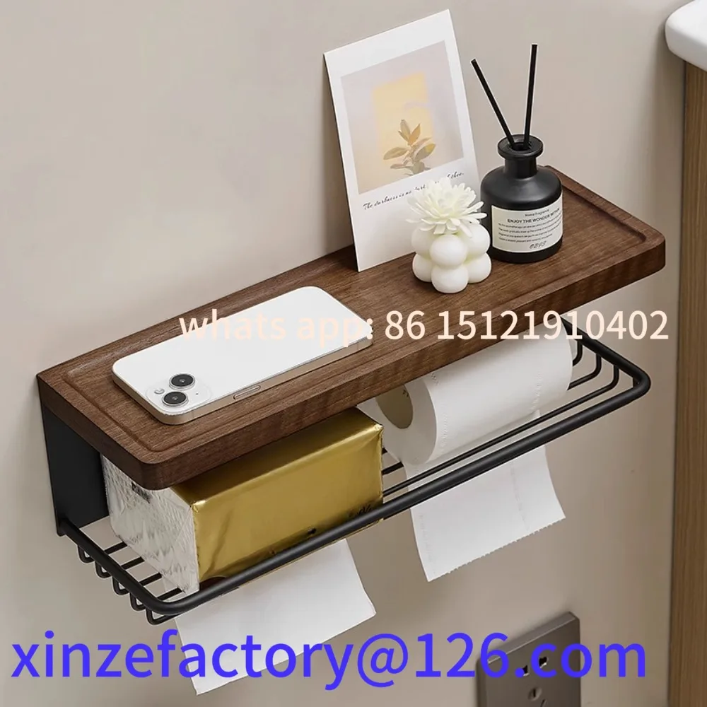 Customizable Walnut bathroom, bathroom, tissue box, antique style hand washing table, no punching solid wood paper rack
Customizable Walnut bathroom, bathroom, tissue box, antique style hand washing table, no punching solid wood paper rack