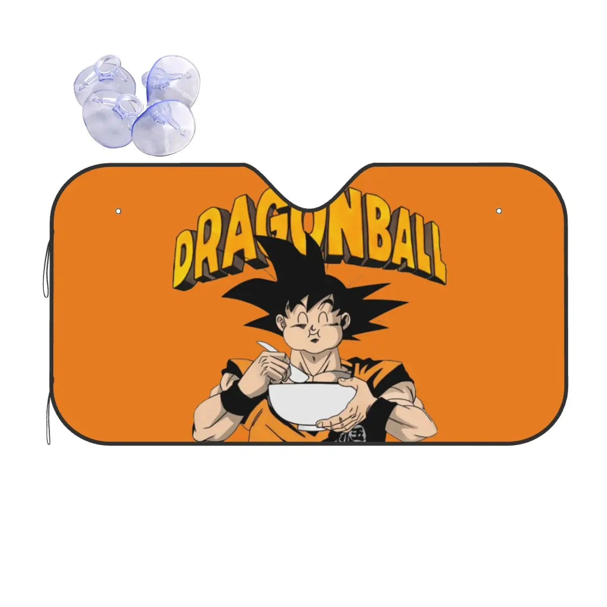 DBZ Dragon Ball Goku Eating Ramen Funny Windshield Sunshade 76x140cm Foils Sun Visor Solar Protect
DBZ Dragon Ball Goku Eating Ramen Funny Windshield Sunshade 76x140cm Foils Sun Visor Solar Protect