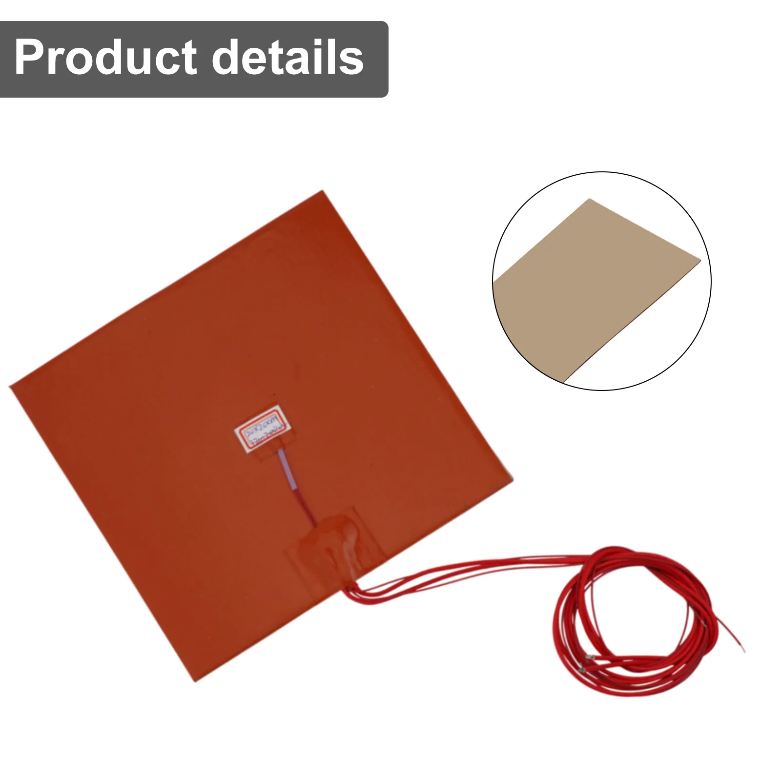 High Quality Silicone Heater Silicone Heater Decrease Power Under Improve Heat Transfer Silicone Heater Aerospace Industry
High Quality Silicone Heater Silicone Heater Decrease Power Under Improve Heat Transfer Silicone Heater Aerospace Industry