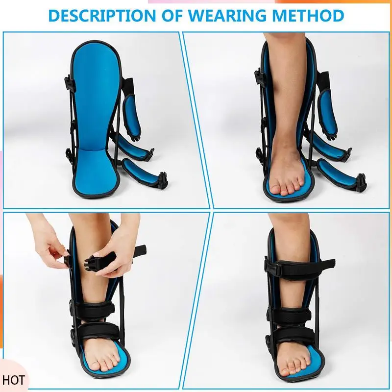 A49Z 2X Plantar Fasciitis Night Splint Foot Support Boot Tendonitis Brace For Fascia Tendon And Calf Stretching Heel Bone L
A49Z 2X Plantar Fasciitis Night Splint Foot Support Boot Tendonitis Brace For Fascia Tendon And Calf Stretching Heel Bone L