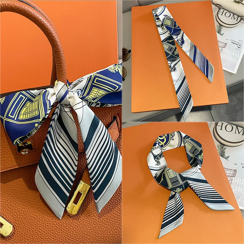 5*90cm New Twill Silk Scarf Long Bevel Korean Version Commuter Decoration Femininity Scarf Printed Fashion Streamer Wholesale
5*90cm New Twill Silk Scarf Long Bevel Korean Version Commuter Decoration Femininity Scarf Printed Fashion Streamer Wholesale