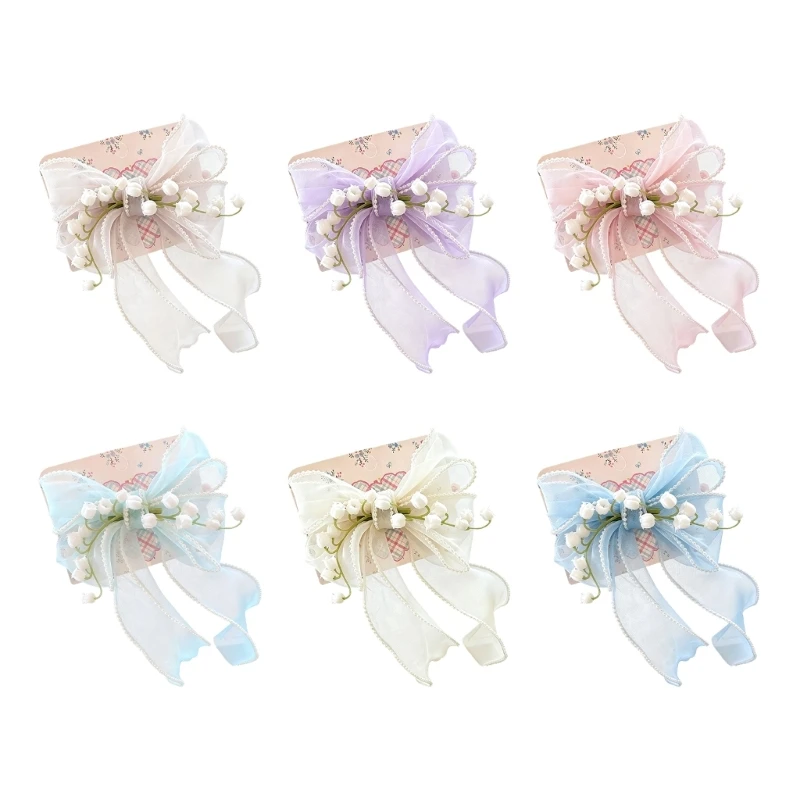 Delicate Tulle Decoration Hairpin With 3D blossomy Designs And Long Drapery For Special periods Y08E
Delicate Tulle Decoration Hairpin With 3D blossomy Designs And Long Drapery For Special periods Y08E