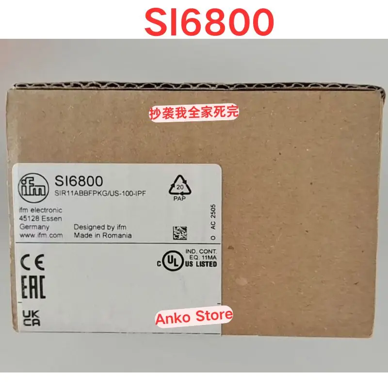 Brand-New Original SI6800 Flow Sensor High-Quality Measurement Device for Industrial Use
Brand-New Original SI6800 Flow Sensor High-Quality Measurement Device for Industrial Use