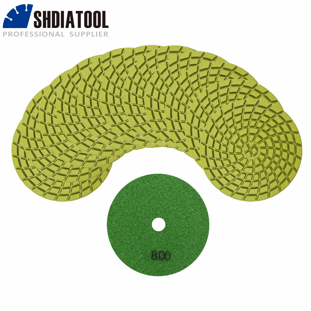 SHDIATOOL 9Pcs Diamond Floor Polishing Pads Dia100mm Resin Bond Sanding Discs Floor Renew Repairing Pads For Concrete Home DIY
SHDIATOOL 9Pcs Diamond Floor Polishing Pads Dia100mm Resin Bond Sanding Discs Floor Renew Repairing Pads For Concrete Home DIY