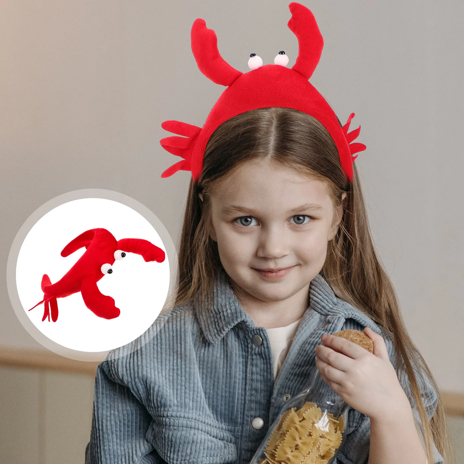 Lobster Hairband Novelty Headbands Kids Fun Party Accessories Stuffed Animal Design Children Headwear Hair Tools
Lobster Hairband Novelty Headbands Kids Fun Party Accessories Stuffed Animal Design Children Headwear Hair Tools