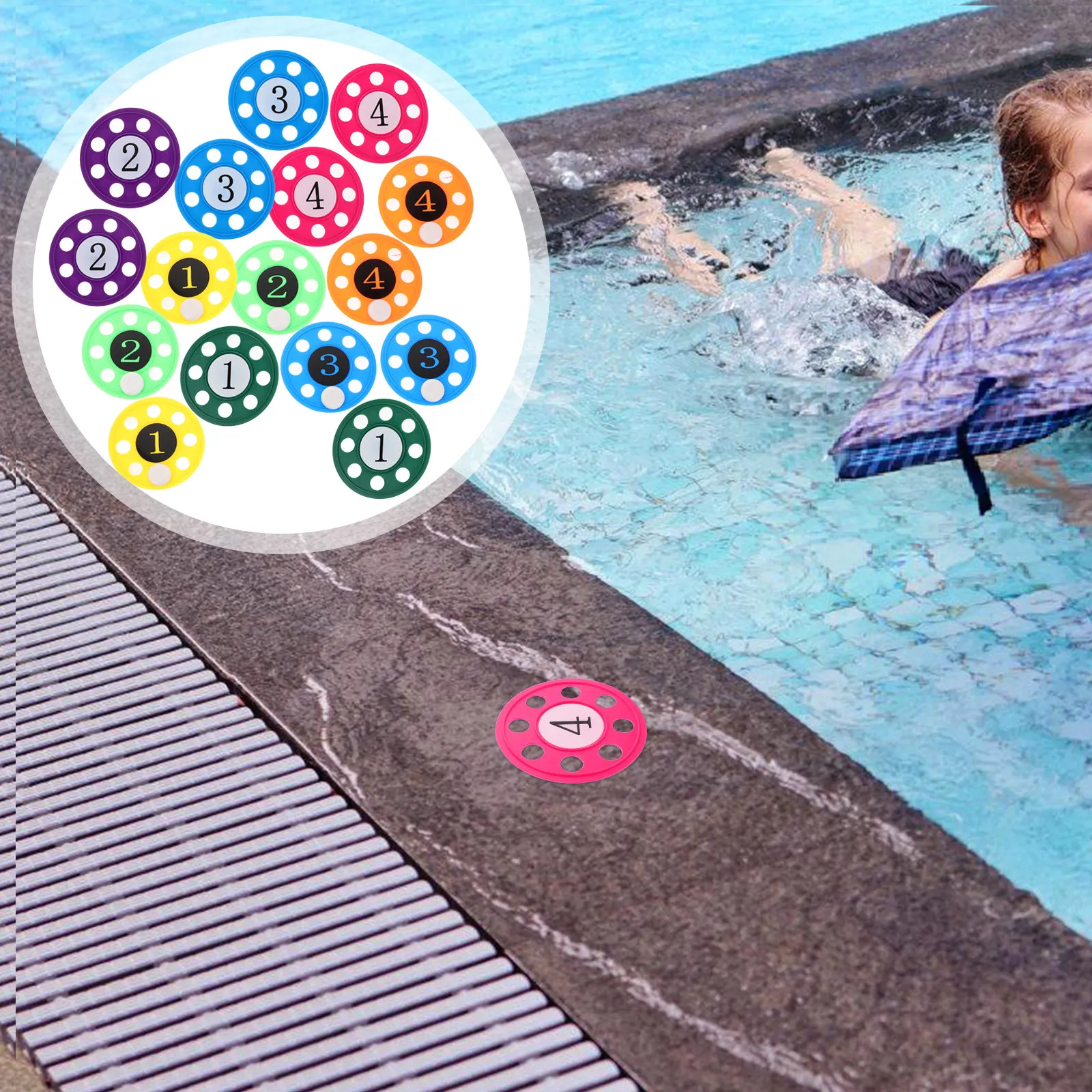 Набор из 16 дисков для дайвинга и плавания в бассейне для детей: тренировочные диски для развития навыков погружения и плавания, летающие диски для занятий водными видами спорта
Набор из 16 дисков для дайвинга и плавания в бассейне для детей: тренировочные диски для развития навыков погружения и плавания, летающие диски для занятий водными видами спорта