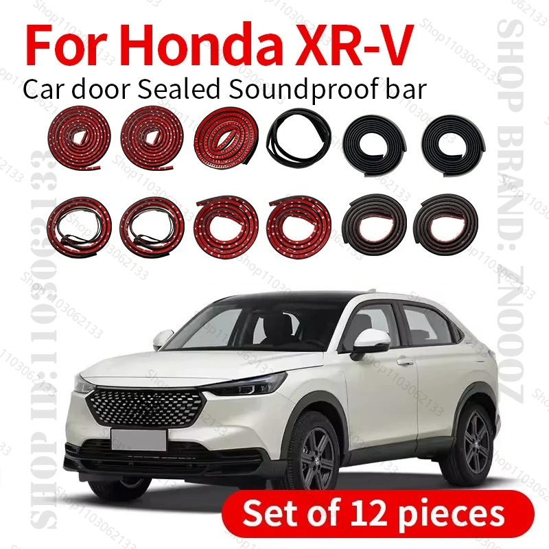 For 14-25 Honda XR-V Car Door Seal Strip Rubber Double Layer Sealing Protector Soundproof Strip Dustproof Seal Strip 12PCS Set
For 14-25 Honda XR-V Car Door Seal Strip Rubber Double Layer Sealing Protector Soundproof Strip Dustproof Seal Strip 12PCS Set