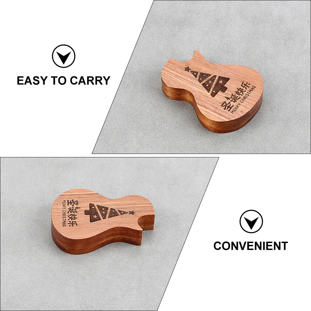 Christmas Tree Guitar Wooden 3-Compartment Holder Storage Case For Guitar Picks Ukulele Plectrum Container
Christmas Tree Guitar Wooden 3-Compartment Holder Storage Case For Guitar Picks Ukulele Plectrum Container