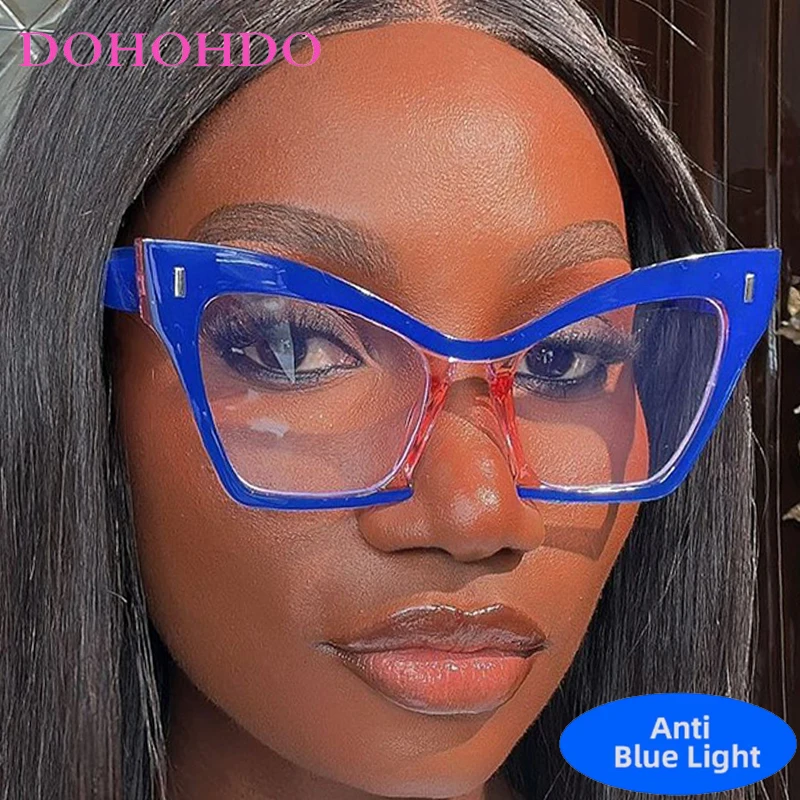 Brand Design Fashion Cat Eye Glasses Blue Light Blocking Glasses Women 2025 Designers Spectacle Computer Eye Protection Glass
Brand Design Fashion Cat Eye Glasses Blue Light Blocking Glasses Women 2025 Designers Spectacle Computer Eye Protection Glass
