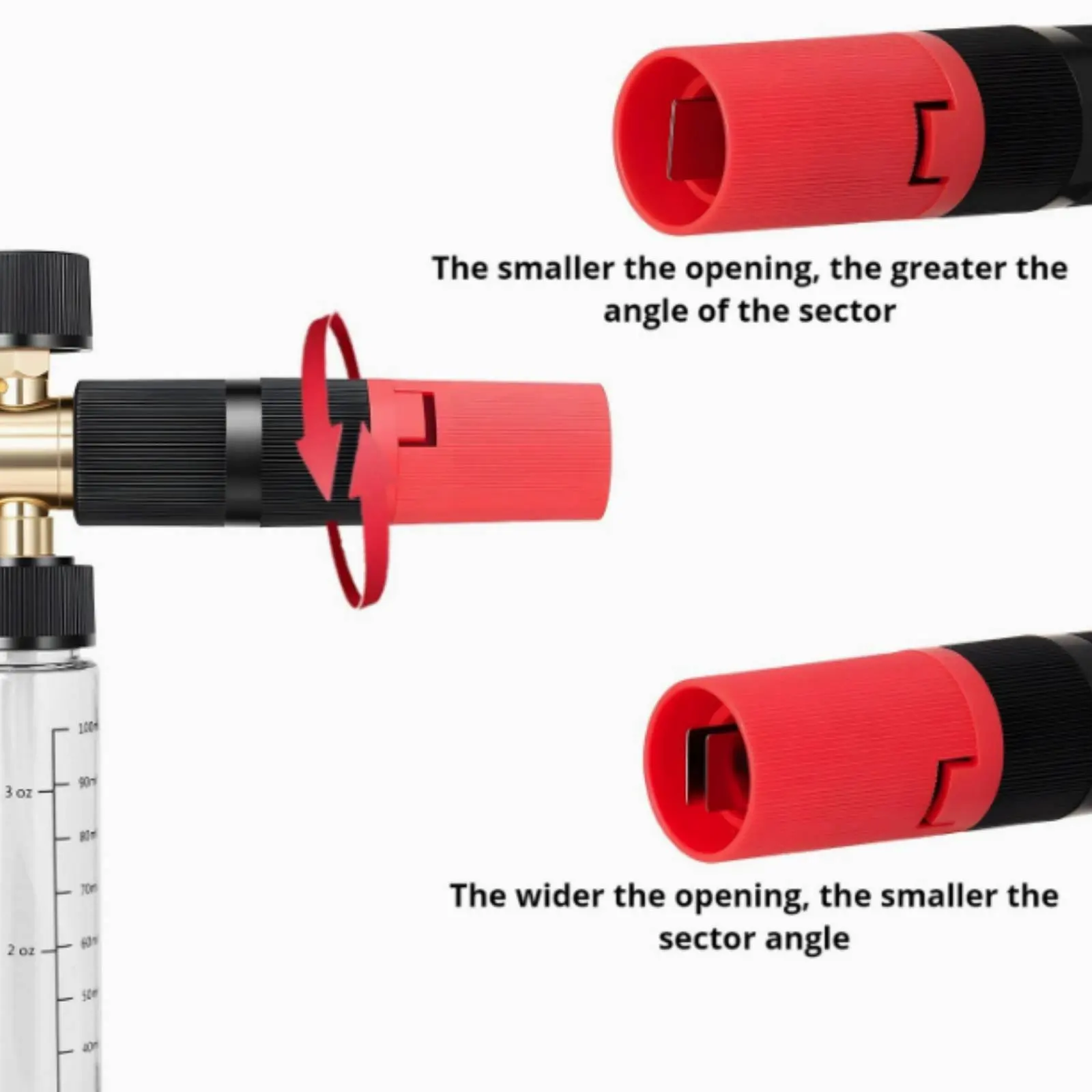 Double Connector Foam Cannon Compact Mini Foam Cannon Power Washer Nozzle Set Detachable Bottle for Car Wash
Double Connector Foam Cannon Compact Mini Foam Cannon Power Washer Nozzle Set Detachable Bottle for Car Wash