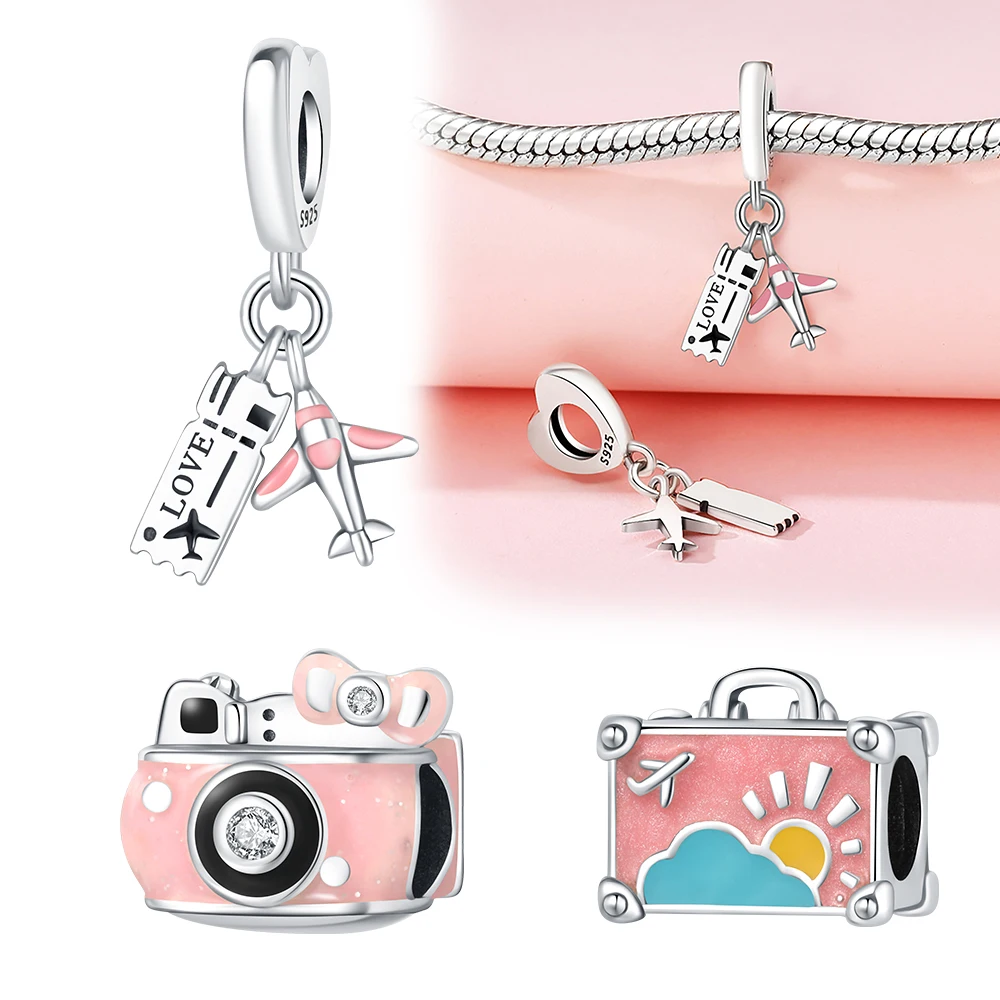 925 Sterling Silver Honeymoon Outing Aircraft Pe Charm Bracelets for Women Fit Pendant Charms Beads for Fine Jewelry Making Gift
925 Sterling Silver Honeymoon Outing Aircraft Pe Charm Bracelets for Women Fit Pendant Charms Beads for Fine Jewelry Making Gift