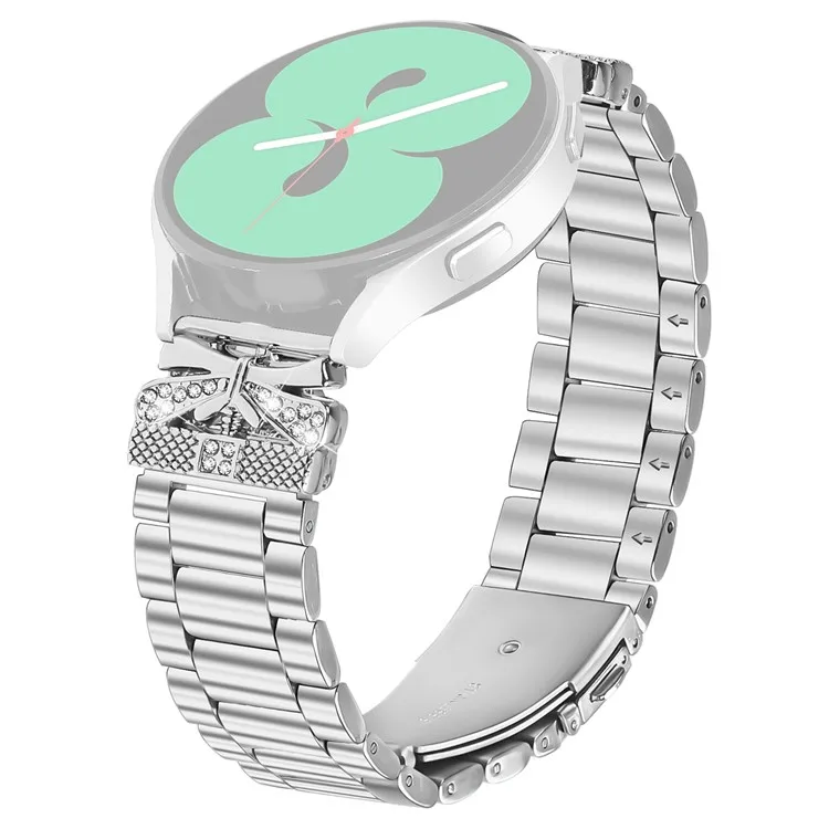 For Garmin Forerunner 245 / Forerunner 245 Music Replacement Strap Butterfly Rhinestones Decor Silver Stainless Steel Watch Ba
For Garmin Forerunner 245 / Forerunner 245 Music Replacement Strap Butterfly Rhinestones Decor Silver Stainless Steel Watch Ba