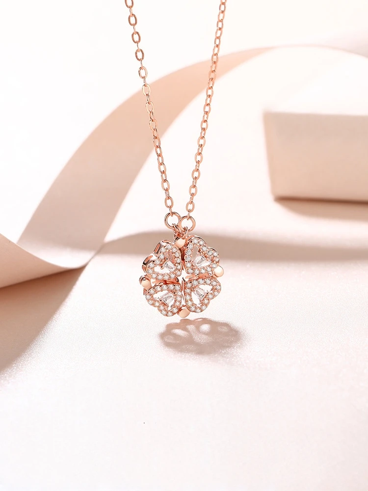 Dawn's Jewel Four-leaf Clover Necklace Women's Sterling Silver New Popular Style Accessible Luxuryniche Jewelry Clavicle
Dawn's Jewel Four-leaf Clover Necklace Women's Sterling Silver New Popular Style Accessible Luxuryniche Jewelry Clavicle