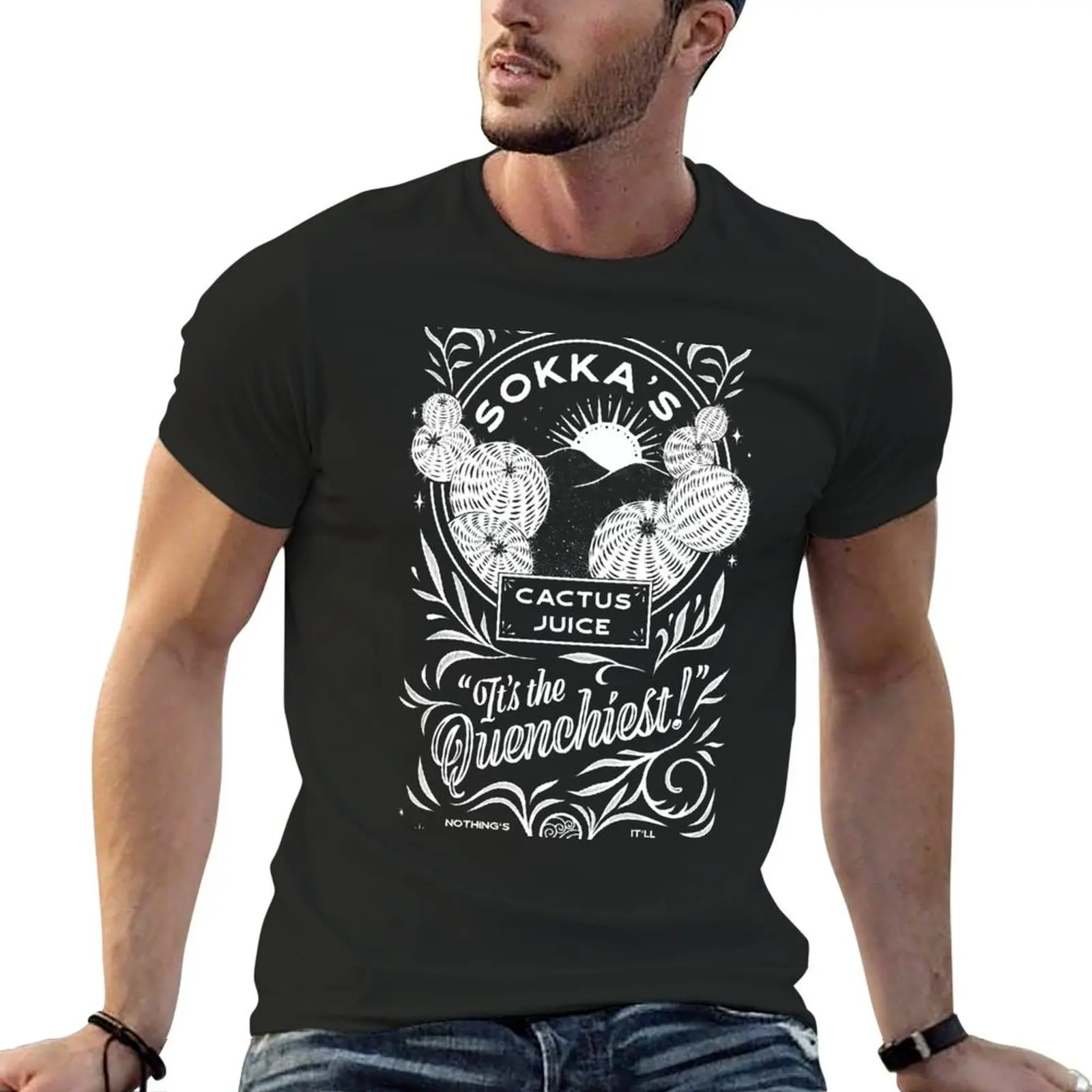 Sokka's ARTISANAL Cactus Juice T-Shirt vintage summer tops korean fashion plain black t shirts men
Sokka's ARTISANAL Cactus Juice T-Shirt vintage summer tops korean fashion plain black t shirts men
