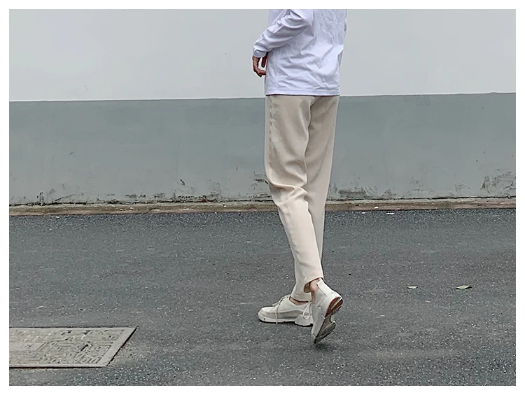 Summer Thin Casual Pants mid High Waist Anti-Wrinkle Light Beige Loose Fit Comfortable Polyester Spandex Blend Women's Trousers
Summer Thin Casual Pants mid High Waist Anti-Wrinkle Light Beige Loose Fit Comfortable Polyester Spandex Blend Women's Trousers