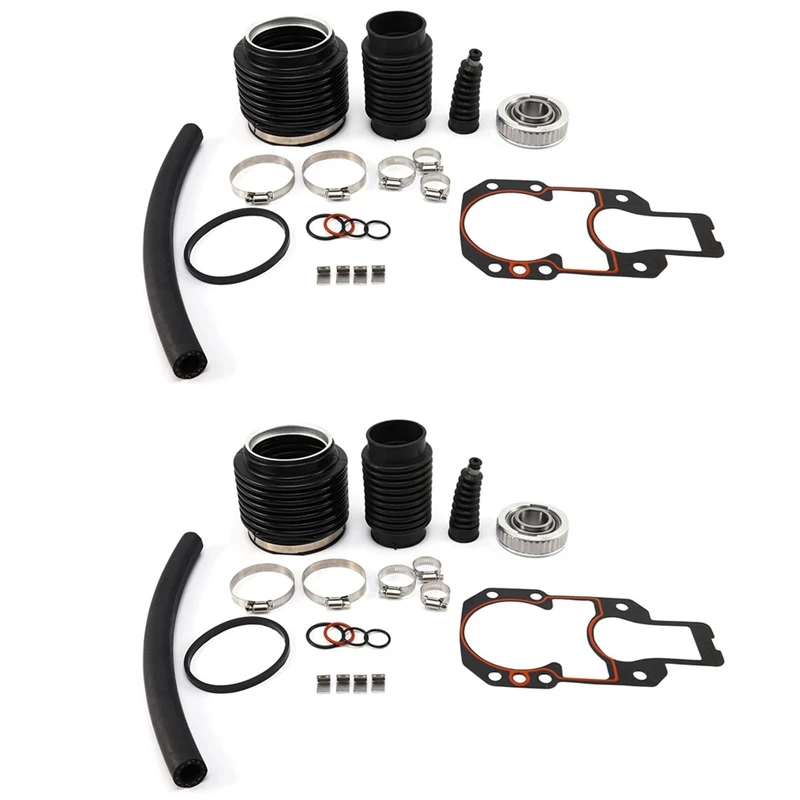 2X For Mercruiser Alpha One 1 Gen 2 Transom Bellows Repair Reseal Kit 30-803099T1
2X For Mercruiser Alpha One 1 Gen 2 Transom Bellows Repair Reseal Kit 30-803099T1