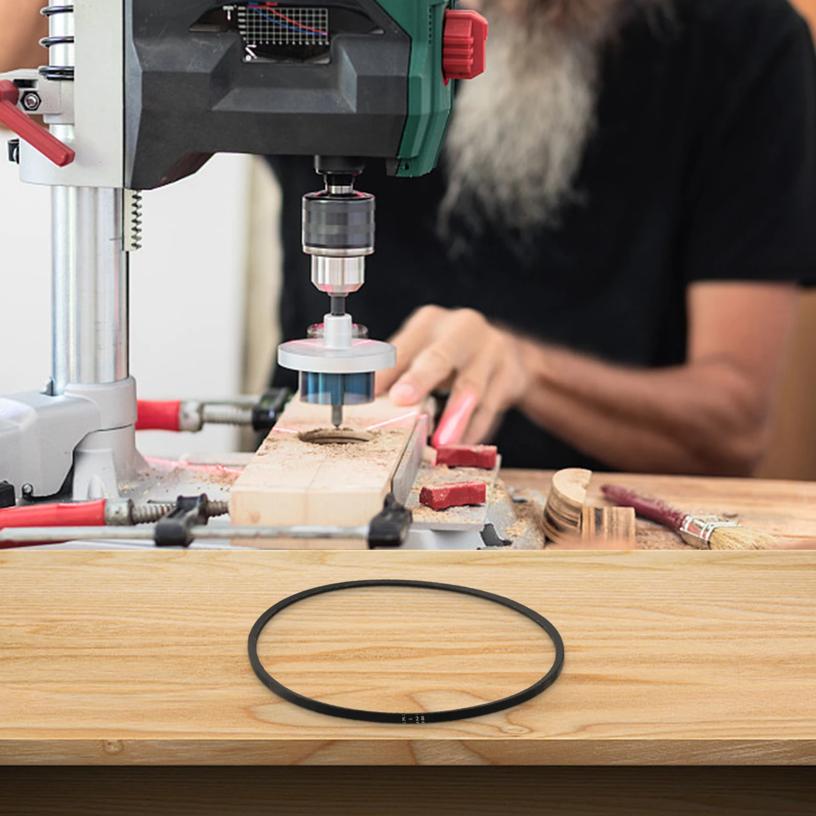 For Drill Press Drive V-Belt Drill Press Belt For Convenience Cold Resistant Easy Installation Good Elasticity
For Drill Press Drive V-Belt Drill Press Belt For Convenience Cold Resistant Easy Installation Good Elasticity