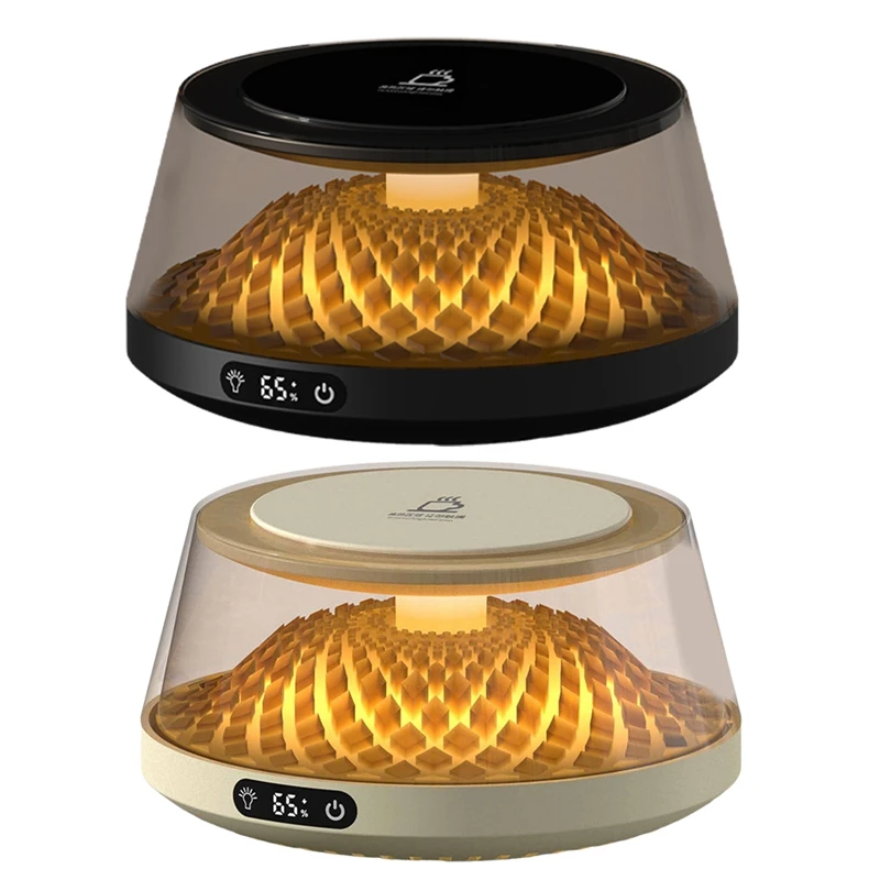 B53C Coffee Cup Heater, Desk Coffee Heater, Electric Heater With Ambient Light, Beverage Milk Tea Heating Tray
B53C Coffee Cup Heater, Desk Coffee Heater, Electric Heater With Ambient Light, Beverage Milk Tea Heating Tray