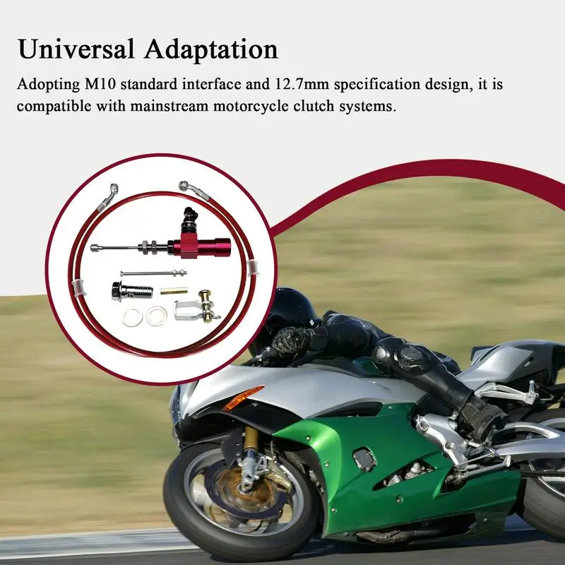 Motorcycle Brake Lines Brake Bleeder Hose Wear-Resistant System Complete Kit For Atv Scooter Dirt Bikes Outdoor
Motorcycle Brake Lines Brake Bleeder Hose Wear-Resistant System Complete Kit For Atv Scooter Dirt Bikes Outdoor