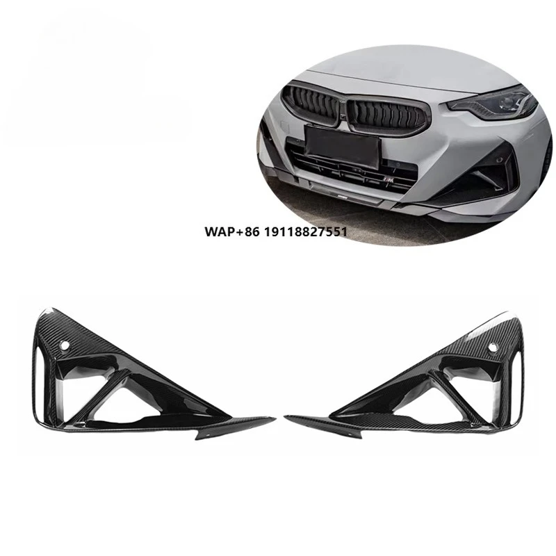 MP Style Lightweight Dry Carbon Fiber Front Bumper Vent Air Intake Inlet for G42 2 Series M235i M240i 2020 up
MP Style Lightweight Dry Carbon Fiber Front Bumper Vent Air Intake Inlet for G42 2 Series M235i M240i 2020 up