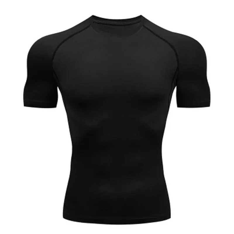 2026 Quick Dry Men Compression Fitness Tee Short sleeves Tight Elastic Jogging Workout Sportswear Breathable Sweat-Wicking Gym
2026 Quick Dry Men Compression Fitness Tee Short sleeves Tight Elastic Jogging Workout Sportswear Breathable Sweat-Wicking Gym