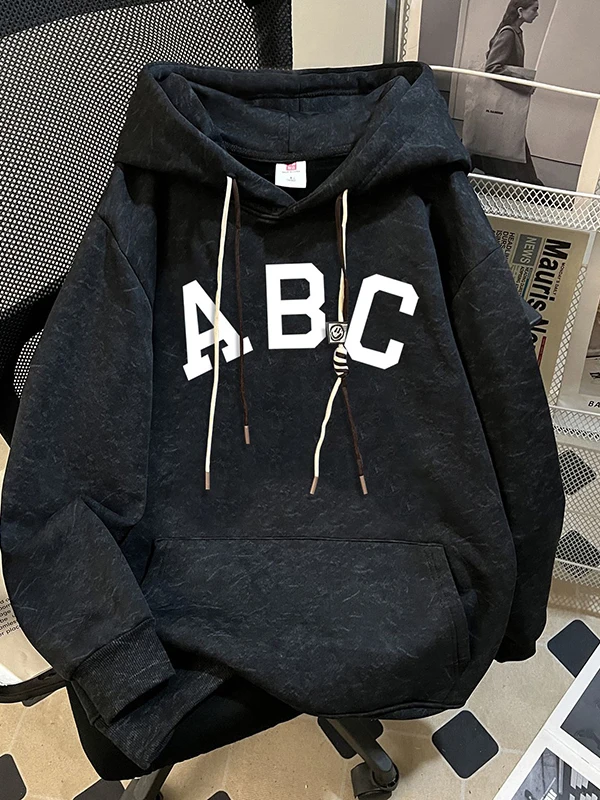 plus Size Hoodie Sweatirt American Retro ABC Letter Print Loose Fit ex Fat MM Trendy Casual Long Sve Mid-Length Coat
plus Size Hoodie Sweatirt American Retro ABC Letter Print Loose Fit ex Fat MM Trendy Casual Long Sve Mid-Length Coat