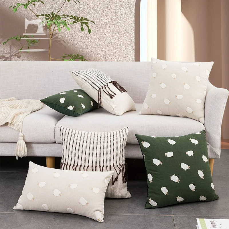 Modern Simple Ins Style Pillow Tassel Embroidery Sofa Living Room Office Chair Cushion Cover Cotton Linen Material
Modern Simple Ins Style Pillow Tassel Embroidery Sofa Living Room Office Chair Cushion Cover Cotton Linen Material