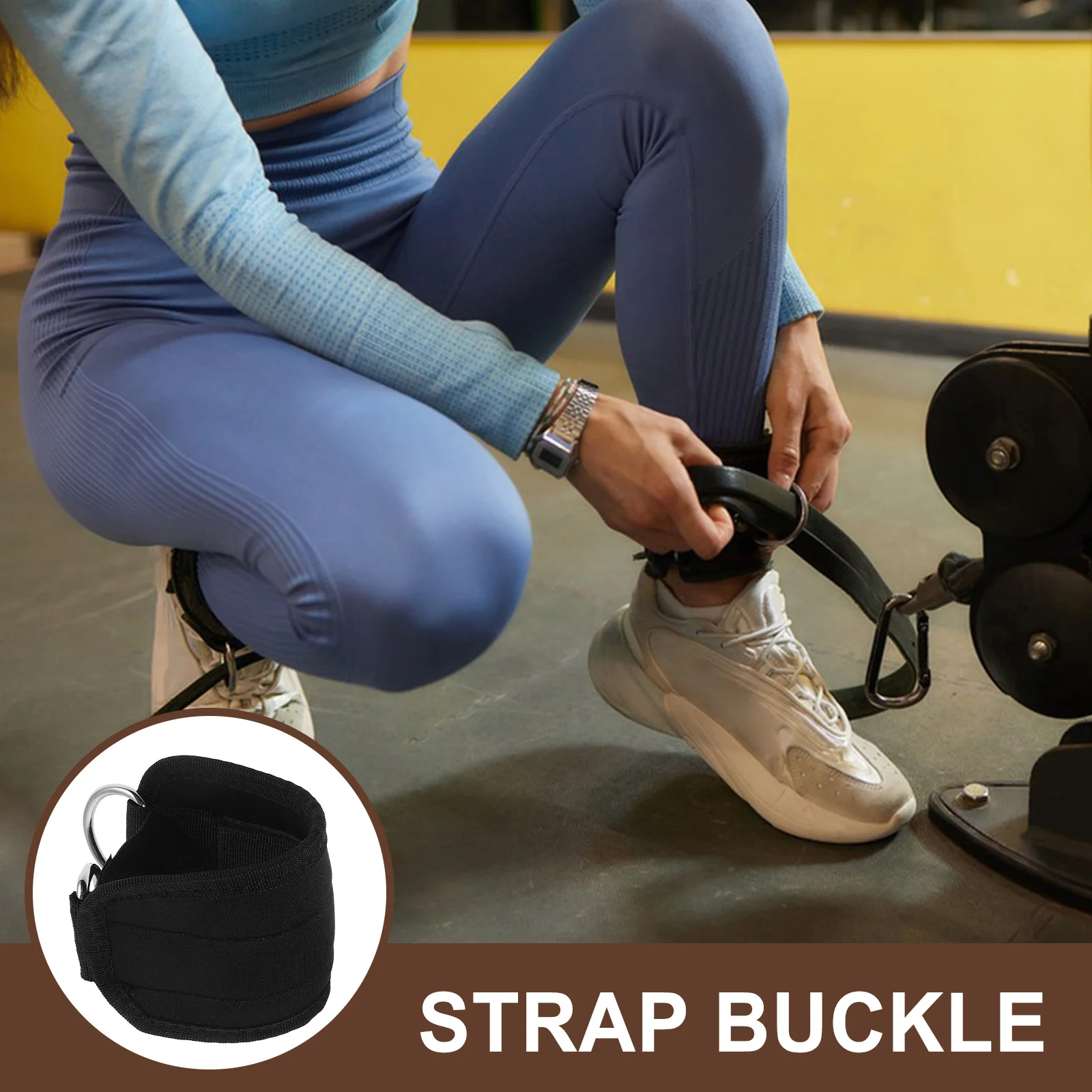 2Pcs Nylon Ankle Straps Cable Machine Leg Strength Trainer Adjustable Fitness Gym Workout Accessory Straps Gym
2Pcs Nylon Ankle Straps Cable Machine Leg Strength Trainer Adjustable Fitness Gym Workout Accessory Straps Gym