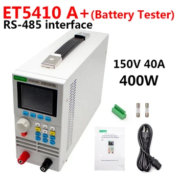 ET5410 DC Elektronischer Lasttester 400 W Batteriekapazitätstester Leistungstest Alterungstester 150 V/40 A RS485-Schnittstellen-Software-Unterstützung