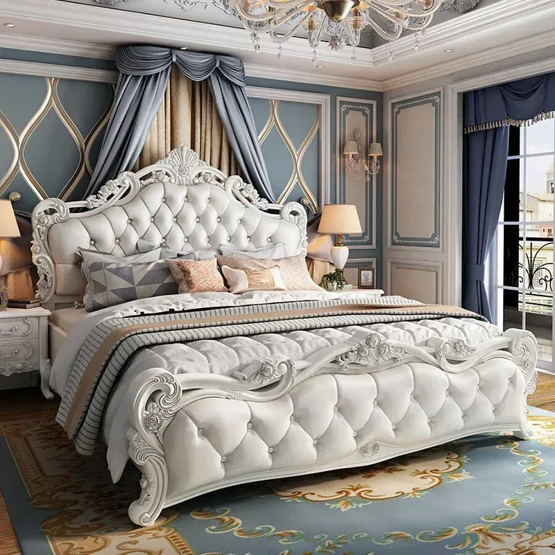 Beauty Multifunctional Bed Design Girls Massage Double Queen Loft Bed Luxury Sun Sleeping Princess Camas De Casal Home Furniture
Beauty Multifunctional Bed Design Girls Massage Double Queen Loft Bed Luxury Sun Sleeping Princess Camas De Casal Home Furniture