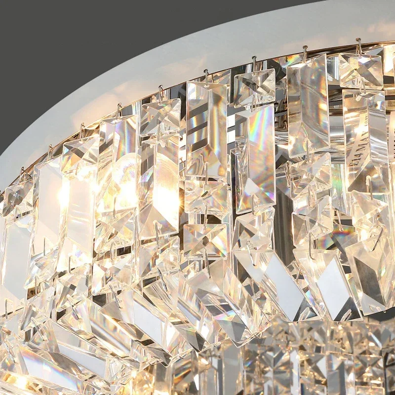Clubhouse Luxury Led Crystal Ceiling Light For Living Room Creative Gold Lamp Modern Home Decor Lighting Round Bedroom Lustre
Clubhouse Luxury Led Crystal Ceiling Light For Living Room Creative Gold Lamp Modern Home Decor Lighting Round Bedroom Lustre