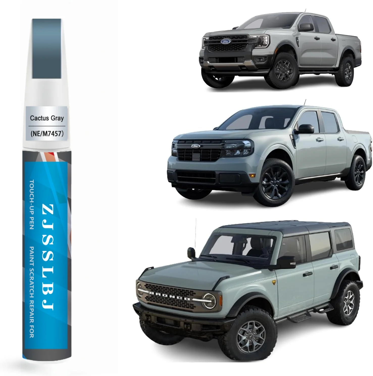 Car Touch Up Paint(Cactus Gray(NE/M7457)) for Ford, Car Paint Scratch Repair Kit, Quick & Easy Solution to Repair, 2 in 1 Scratc
Car Touch Up Paint(Cactus Gray(NE/M7457)) for Ford, Car Paint Scratch Repair Kit, Quick & Easy Solution to Repair, 2 in 1 Scratc