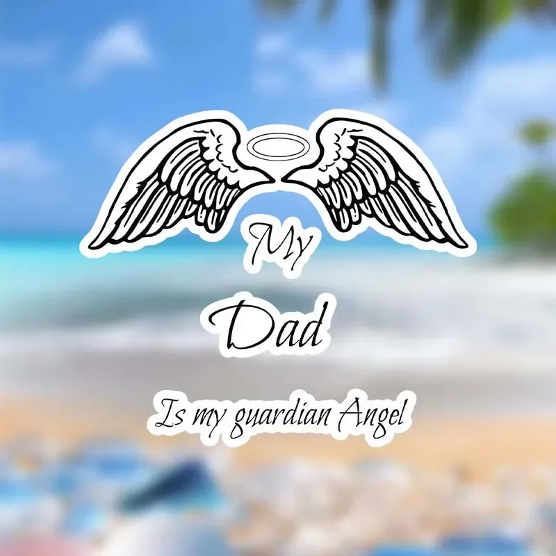 Виниловая наклейка My Dad is My Guardian Angel-самоклеящаяся, матовая отделка, водонепроницаемая наклейка для автомобиля, мотоцикла, грузовика, окна
Виниловая наклейка My Dad is My Guardian Angel-самоклеящаяся, матовая отделка, водонепроницаемая наклейка для автомобиля, мотоцикла, грузовика, окна