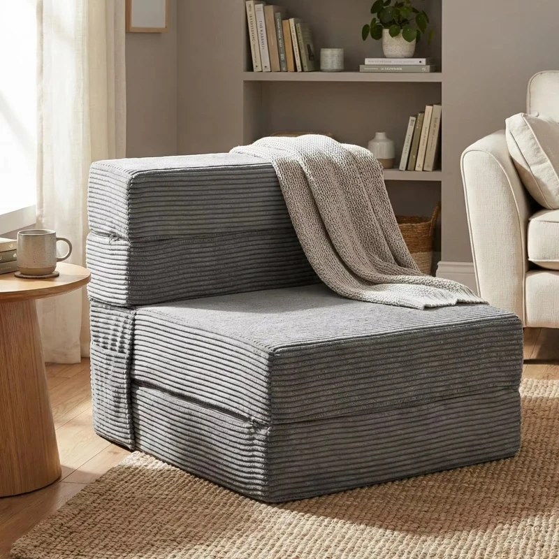 Soft and comfortable high-density sponge convertible compression sofa bed Modern folding sofa bed for living room and bedroom
Soft and comfortable high-density sponge convertible compression sofa bed Modern folding sofa bed for living room and bedroom