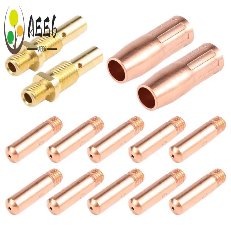 AEE6-14Pcs Mig Welding Torch Accessories Kit For Tweco Mini /1 & Lincoln Magnum 100L MIG Welder Nozzle Tip Kit
AEE6-14Pcs Mig Welding Torch Accessories Kit For Tweco Mini /1 & Lincoln Magnum 100L MIG Welder Nozzle Tip Kit