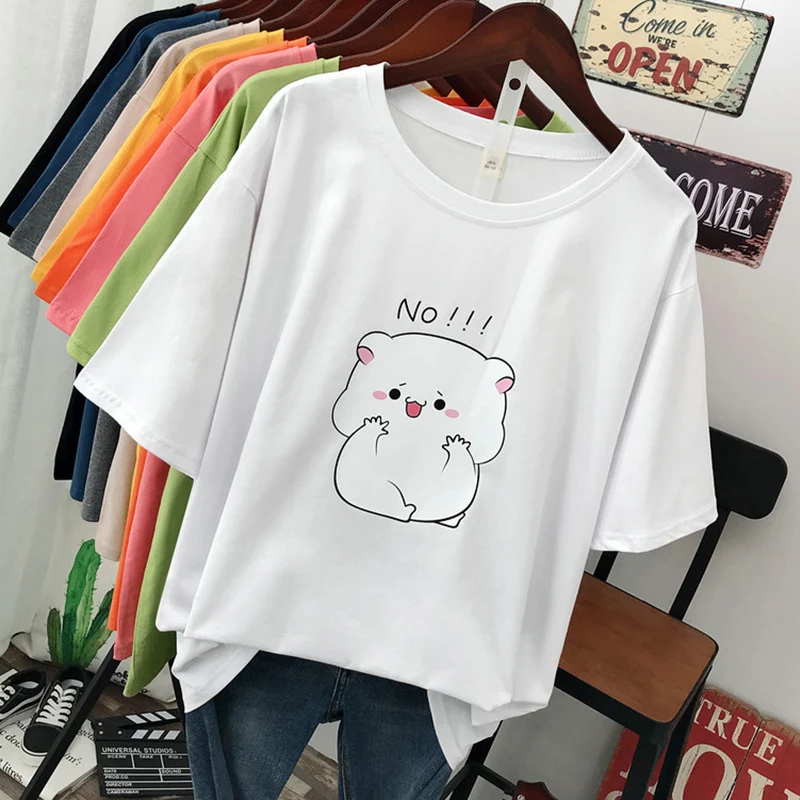 DAYIFUN-Plus Size Short Sleeved T-shirts,Women,Kawaii Cartoon Print Design T-Shirts,Female Summer 2024 New,Loose,O Neck Tees,Top
DAYIFUN-Plus Size Short Sleeved T-shirts,Women,Kawaii Cartoon Print Design T-Shirts,Female Summer 2024 New,Loose,O Neck Tees,Top