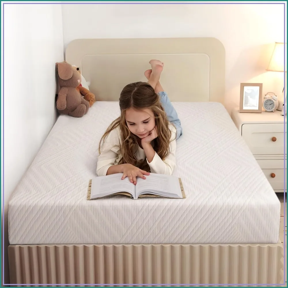 6 Inch Twin Mattress in a Box, Single Size Daybed Individual Bunk, Memory Foam Medium Firm
6 Inch Twin Mattress in a Box, Single Size Daybed Individual Bunk, Memory Foam Medium Firm